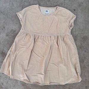 BDG Urban Outfitters Corduroy‎ Mini Dress Babydoll Style Casual Tan XS